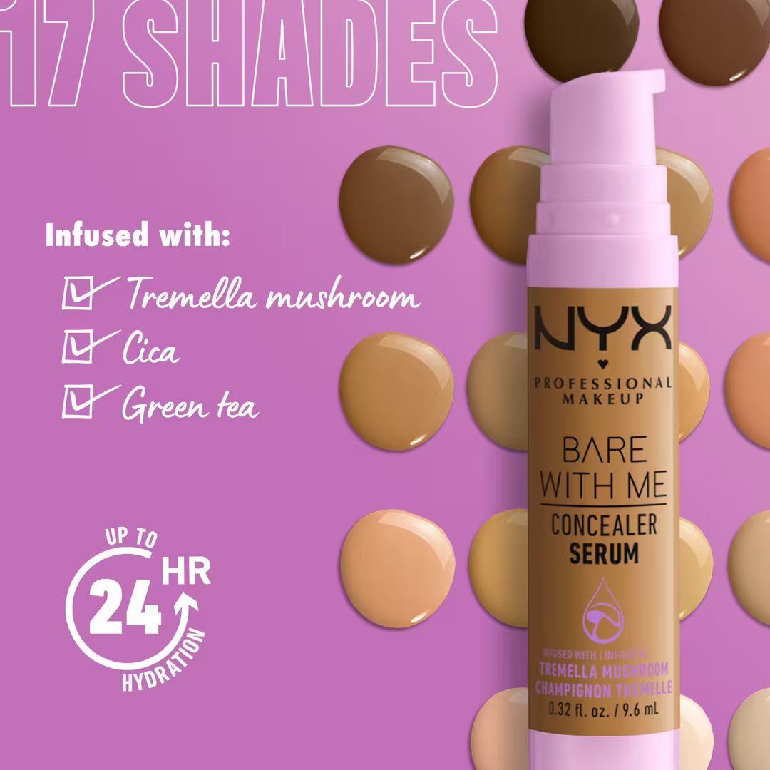 NYX Professional Makeup - Bare With Me Hydrating Face & Body Concealer Serum
