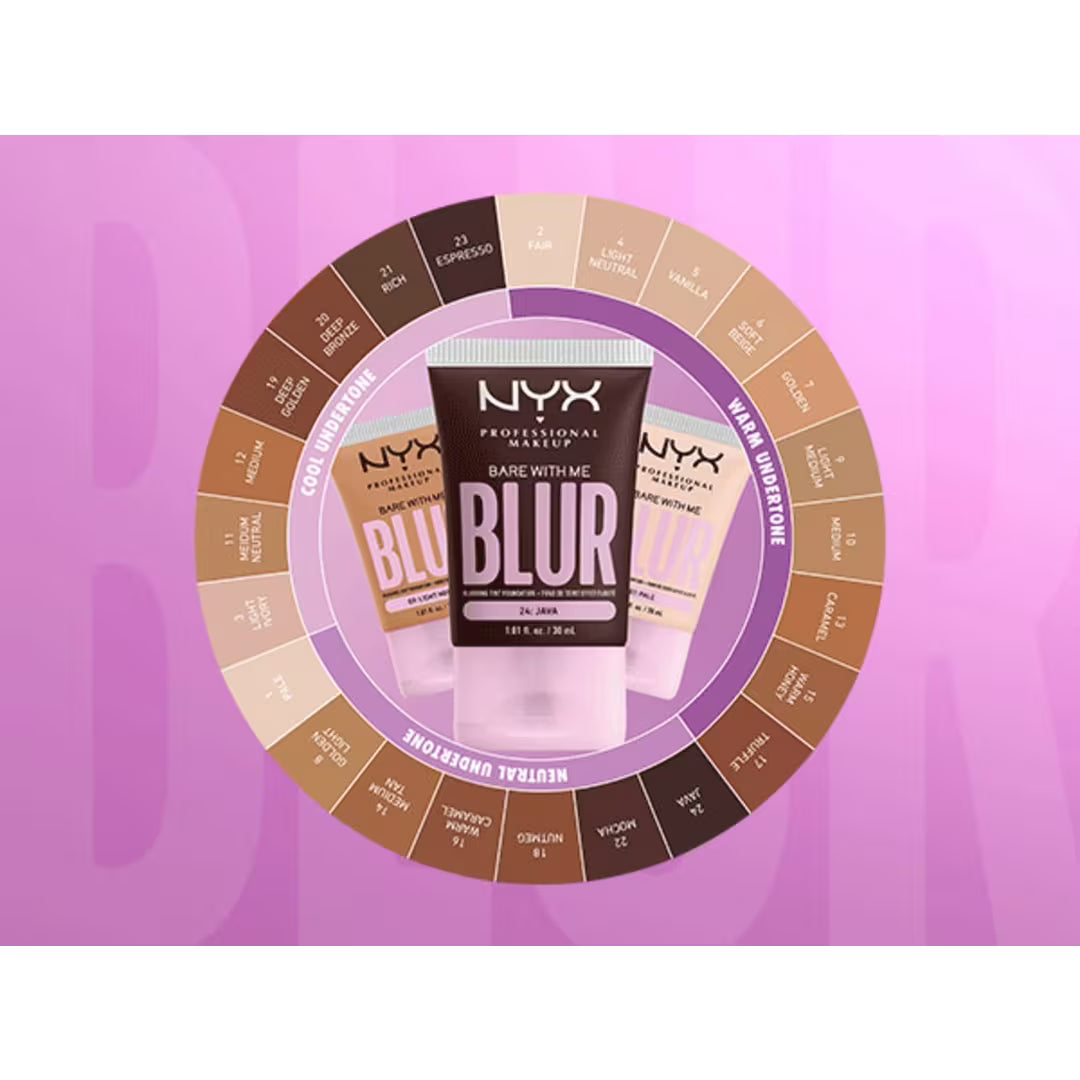 NYX Professional Makeup - Bare With Me Blur Tint Soft Matte Foundation