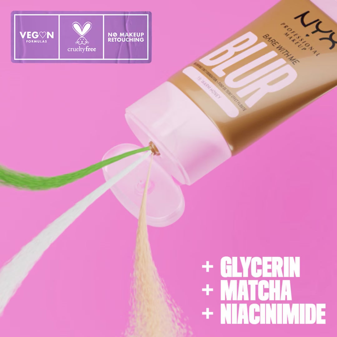 NYX Professional Makeup - Bare With Me Blur Tint Soft Matte Foundation