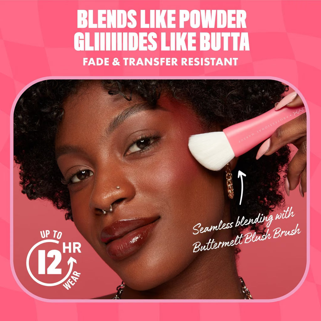 NYX Professional Makeup - Buttermelt Pressed Powder Blush