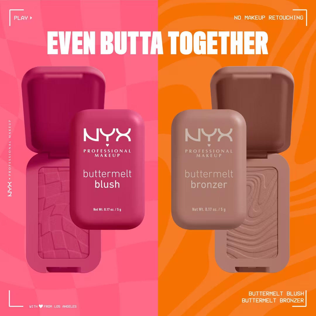 NYX Professional Makeup - Buttermelt Pressed Powder Blush