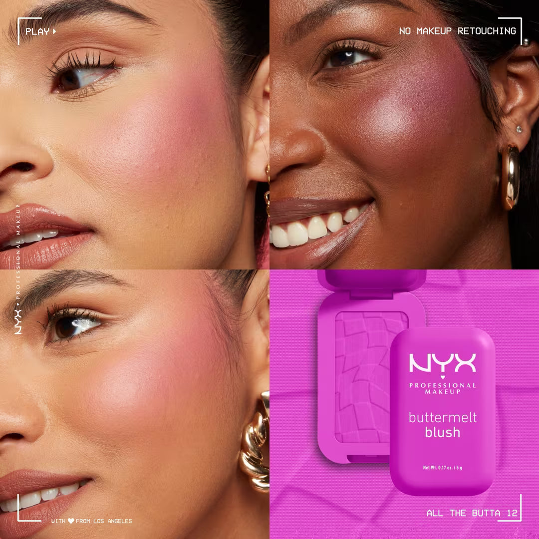 NYX Professional Makeup - Buttermelt Pressed Powder Blush