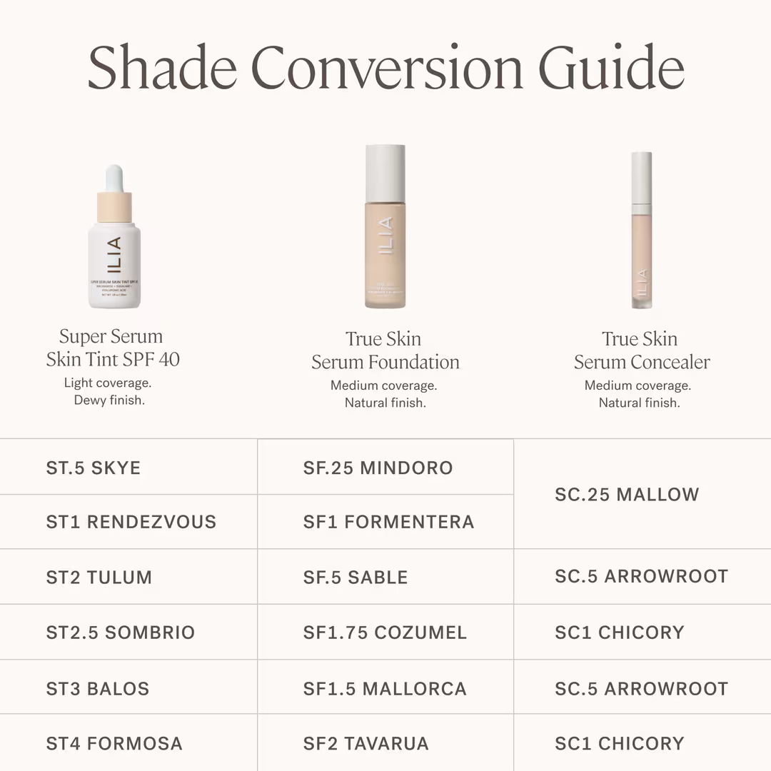 ILIA - True Skin Serum Foundation