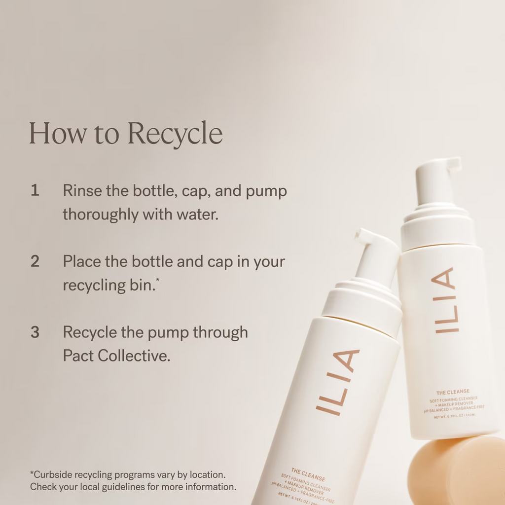 ILIA - The Cleanse Soft Foaming Cleanser + Makeup Remover