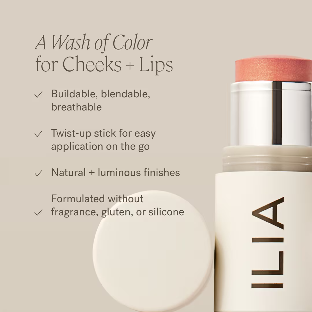 ILIA - Multi-Stick Cream Blush + Highlighter + Lip Tint