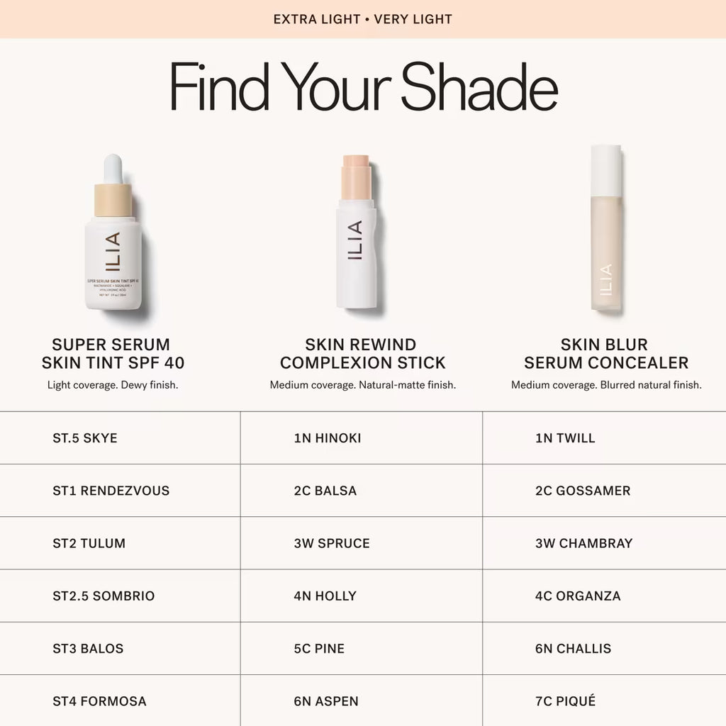 ILIA - Skin Blur Serum Concealer with 12-Hour Wear