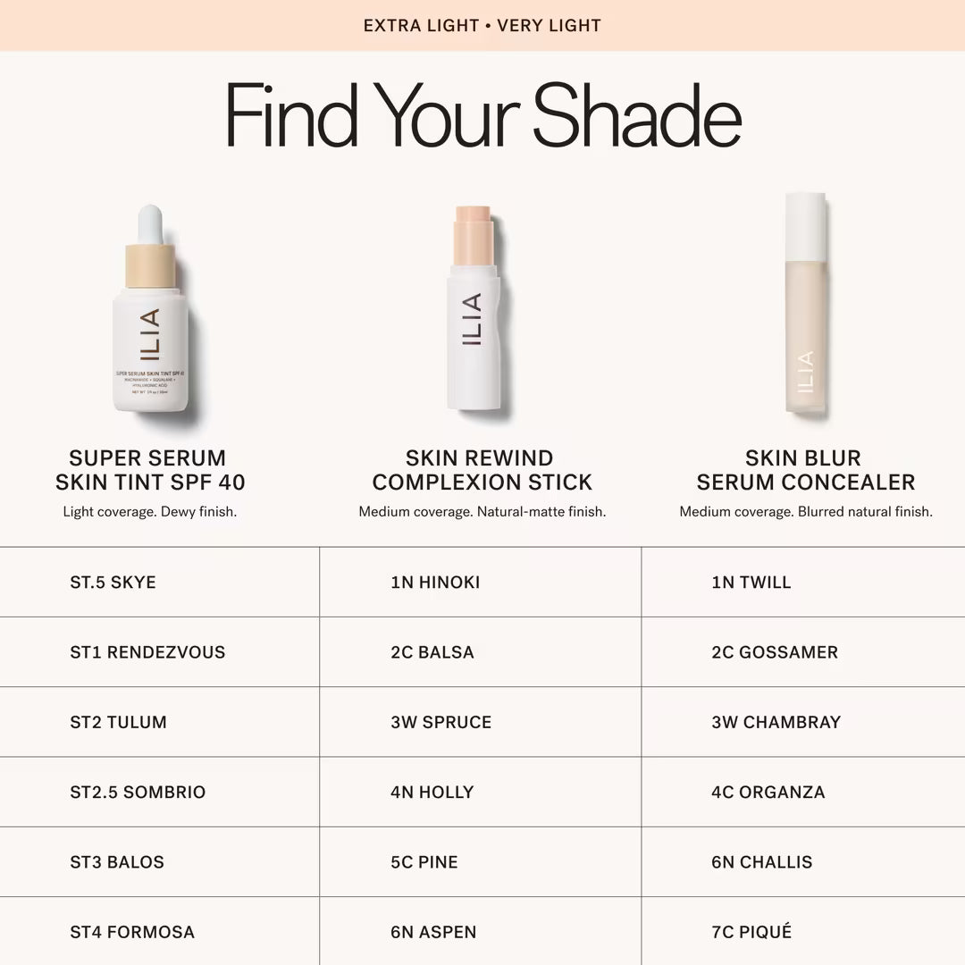 ILIA - Skin Blur Serum Concealer with 12-Hour Wear