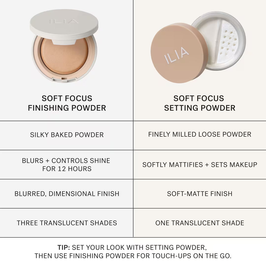 ILIA - Soft Focus Finishing Powder with 12-Hour Shine Control