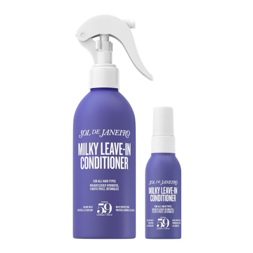 Sol de Janeiro | Milky Leave-In Conditioner Full Size & Travel Duo Cheirosa 59 — 7.1 oz & 2 oz