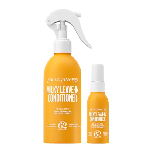 Sol de Janeiro | Milky Leave-In Conditioner Full Size & Travel Duo Cheirosa 62 — 7.1 oz & 2 oz