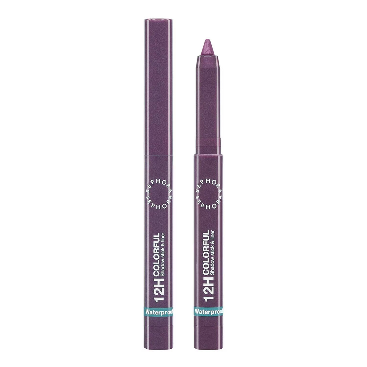 Brown lip liner with packaging on a white background