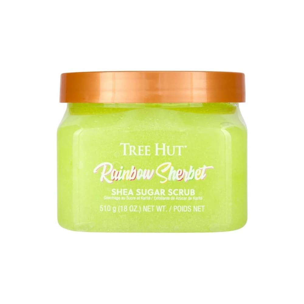 Tree Hut Vanilla Shea Sugar Exfoliating & Hydrating Body Scrub, 18 oz