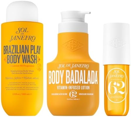 Sol de Janeiro | Brazilian Play Nourishing Body Wash & Body Badalada 24-Hour Hydrating Lotion Duo — 26.5 fl oz Total