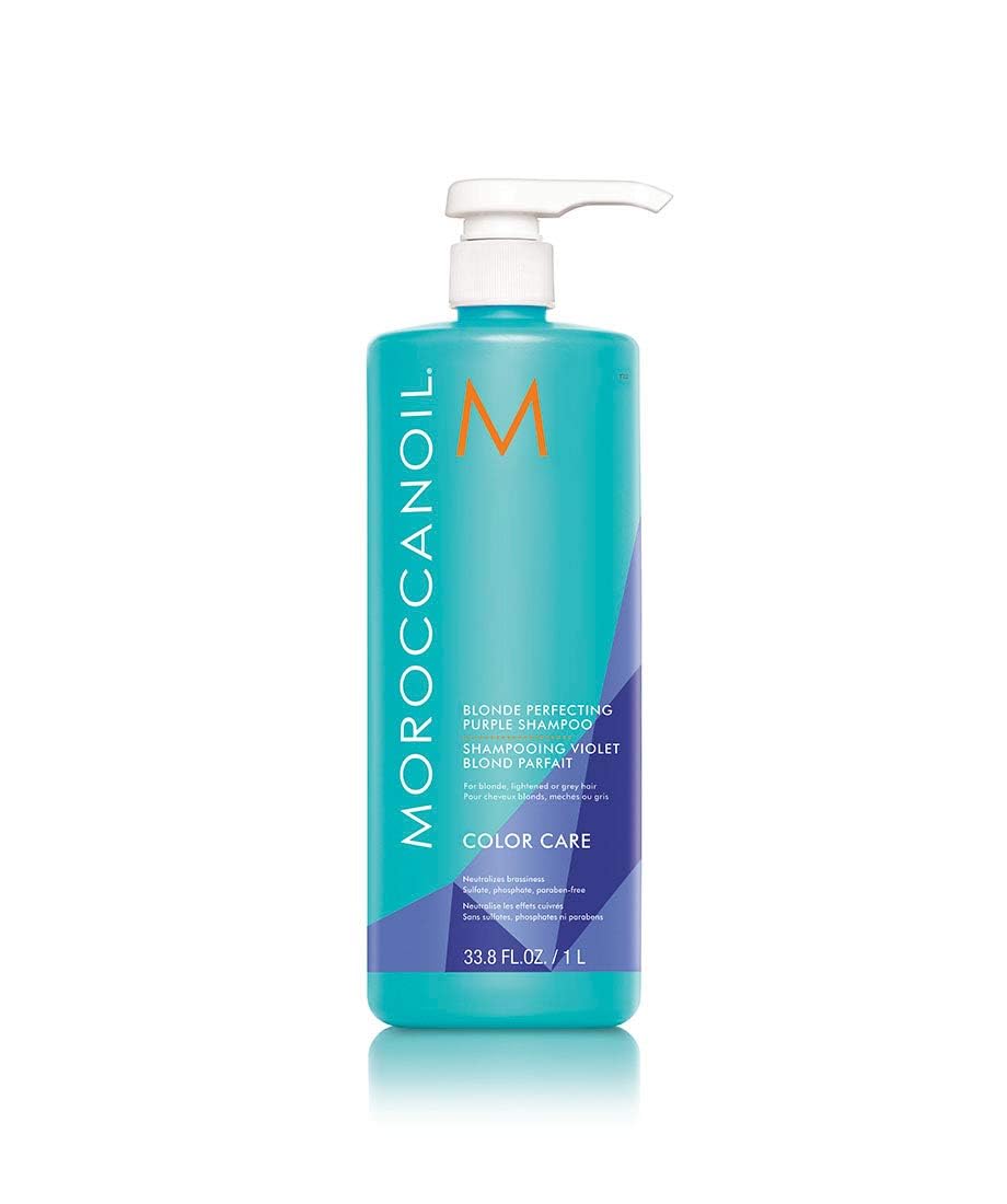 Moroccanoil | Blonde Perfecting Purple Shampoo — 2.4 oz