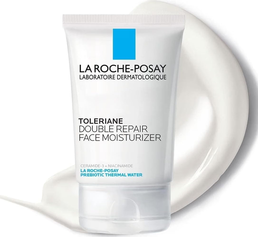 La Roche-Posay Toleriane Double Repair Face Moisturizer on a white background