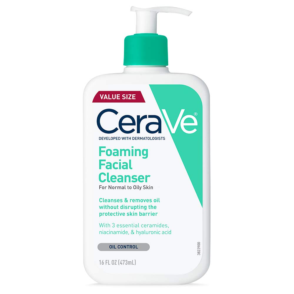 CeraVe Foaming Facial Cleanser for Oily Skin