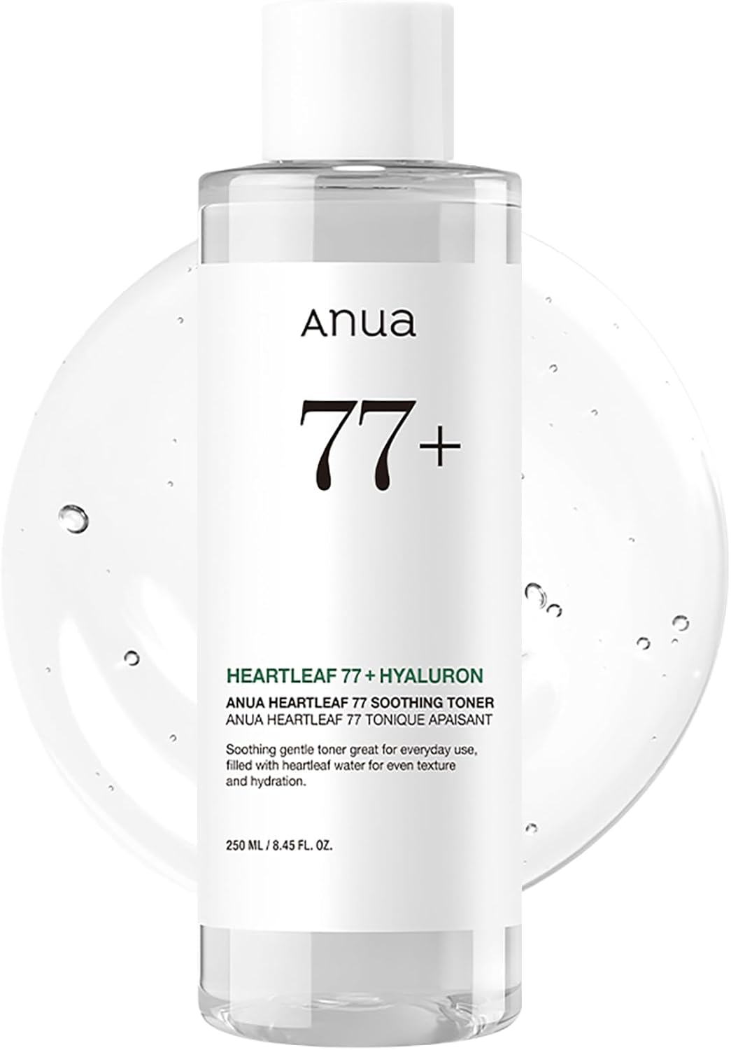 Anua Heartleaf 77 Soothing Toner – pH 5.5 (250 ml / 8.45 fl oz)