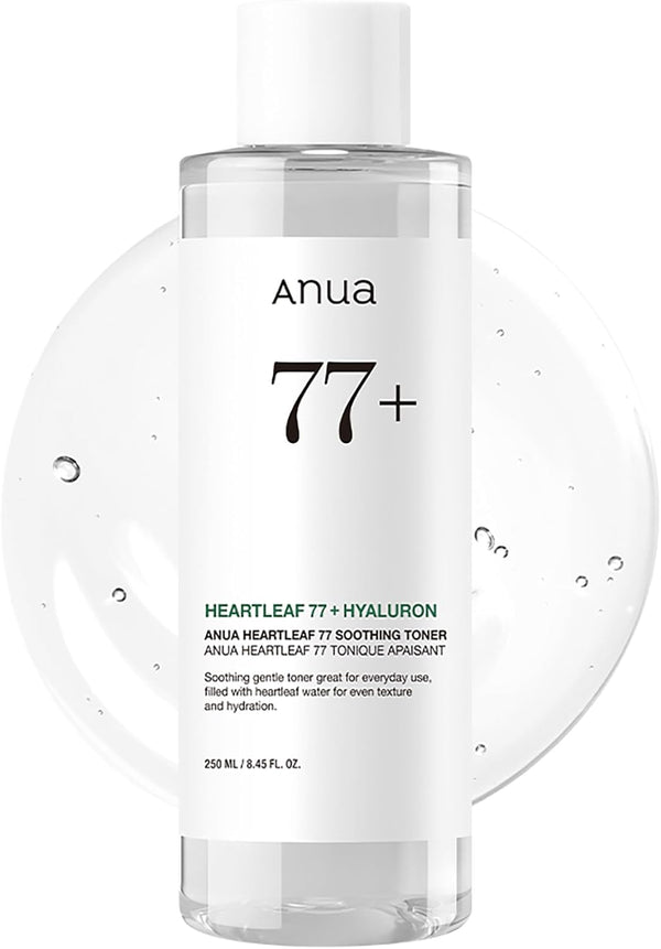 Anua Heartleaf 77 Soothing Toner – pH 5.5 (250 ml / 8.45 fl oz)