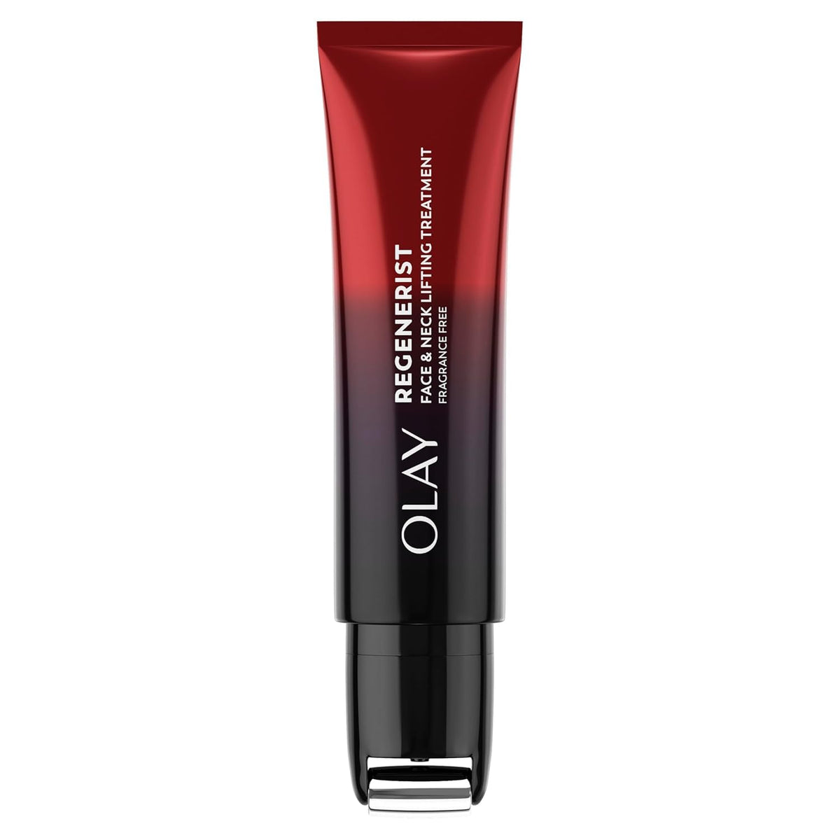 Olay Regenerist skincare treatment tube on a white background