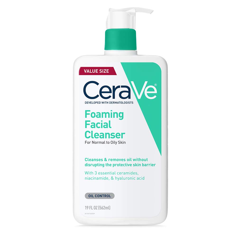 CeraVe Foaming Facial Cleanser for Oily Skin