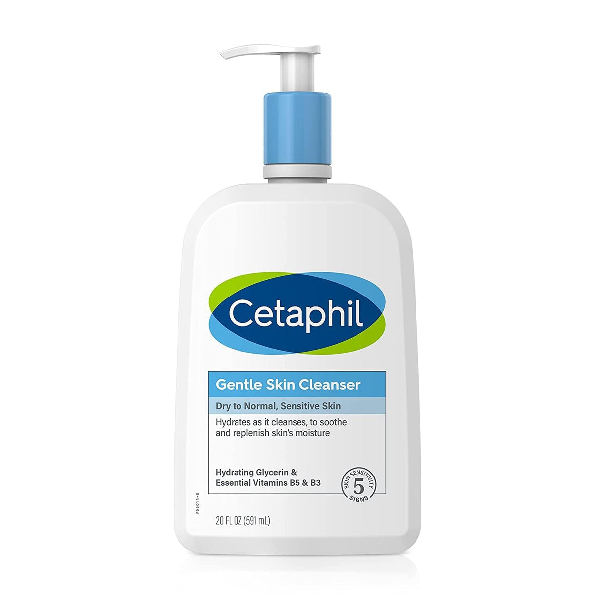 Cetaphil Gentle Skin Cleanser bottle on a white background