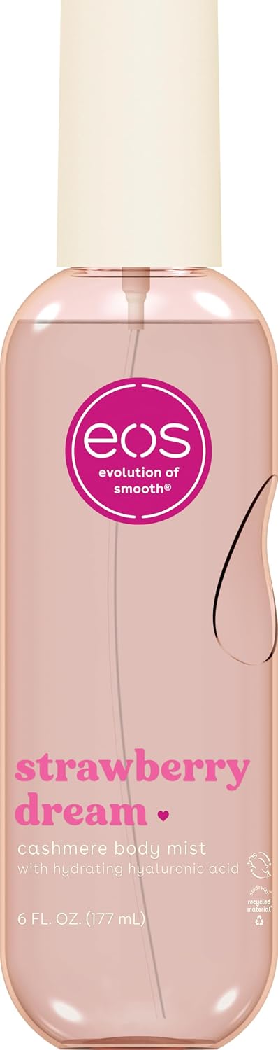 eos | Strawberry Dream Body Mist Hyaluronic Acid — 6 fl oz