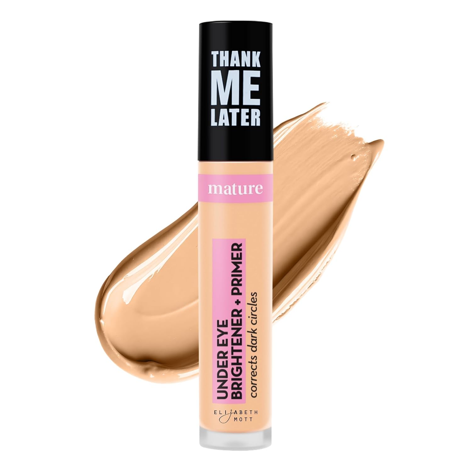 Elizabeth Mott Thank Me Later Eye Primer - Long-Lasting, Eyeshadow Primer Base for Oily Lids & Crease-Free Wear - Smudge-Proof, Lightweight, Cruelty-Free - 10g