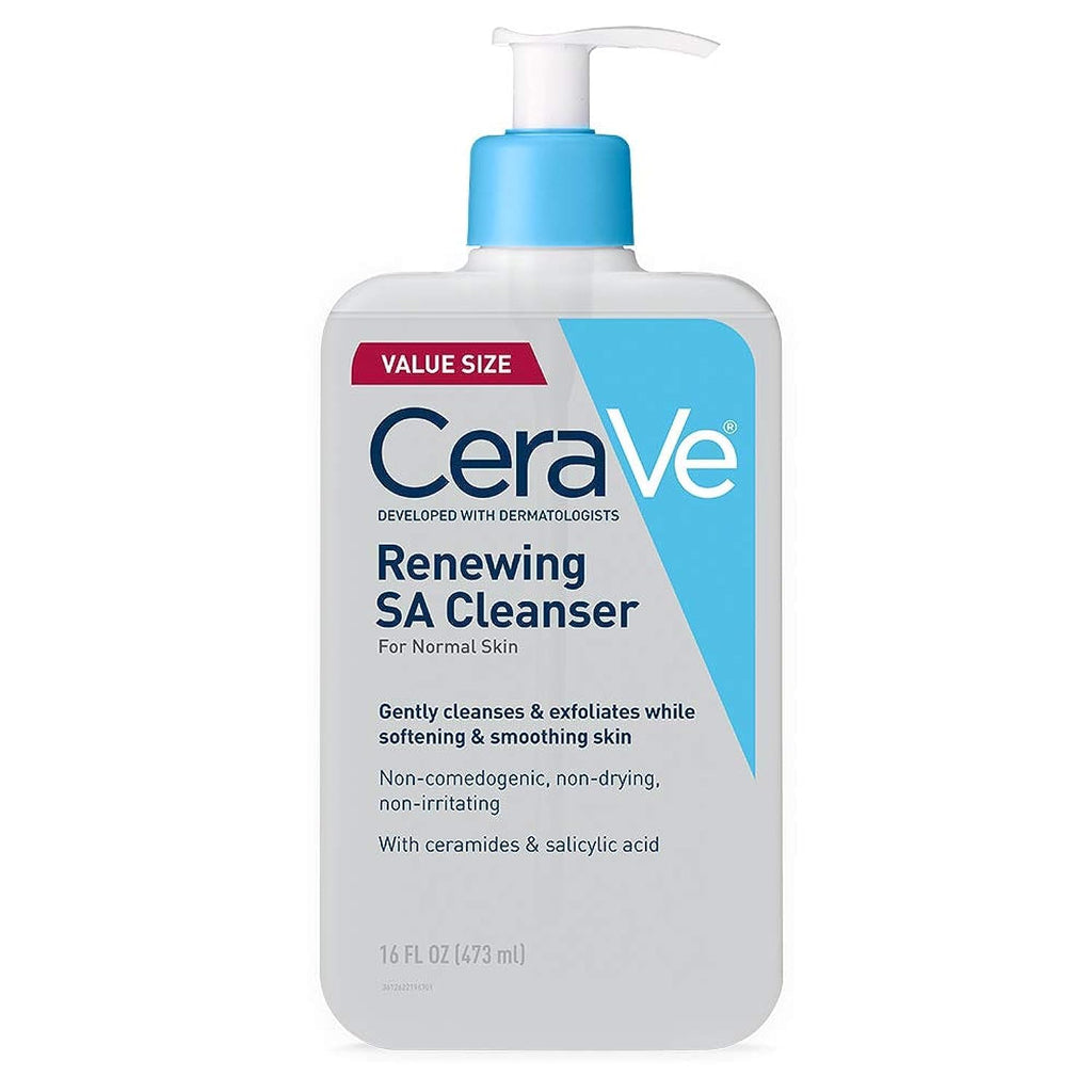 CeraVe Renewing Salicylic Acid Exfoliating Cleanser – 16 oz