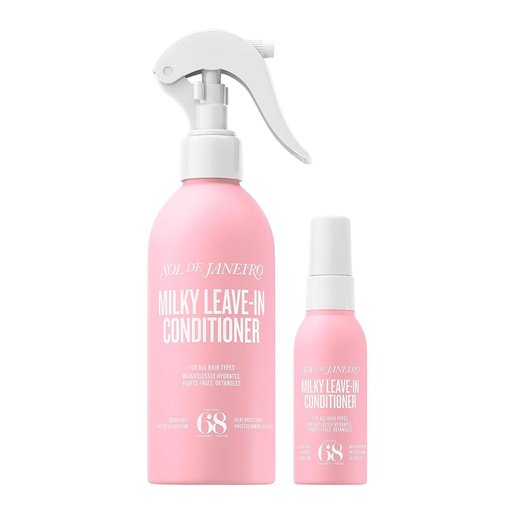 Sol de Janeiro | Milky Leave-In Conditioner Full Size & Travel Duo Cheirosa 68 — 7.1 oz & 2 oz