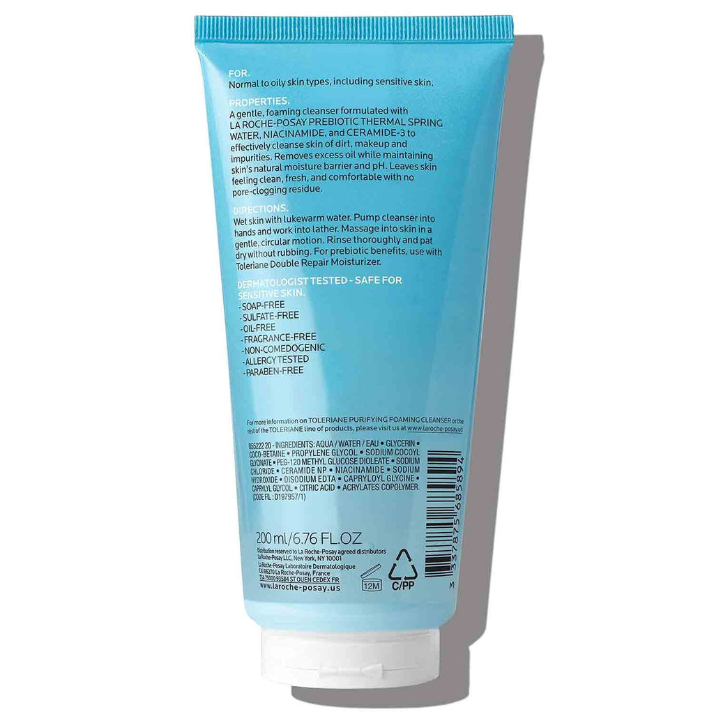 Back view of a skincare product packaging with text and branding.