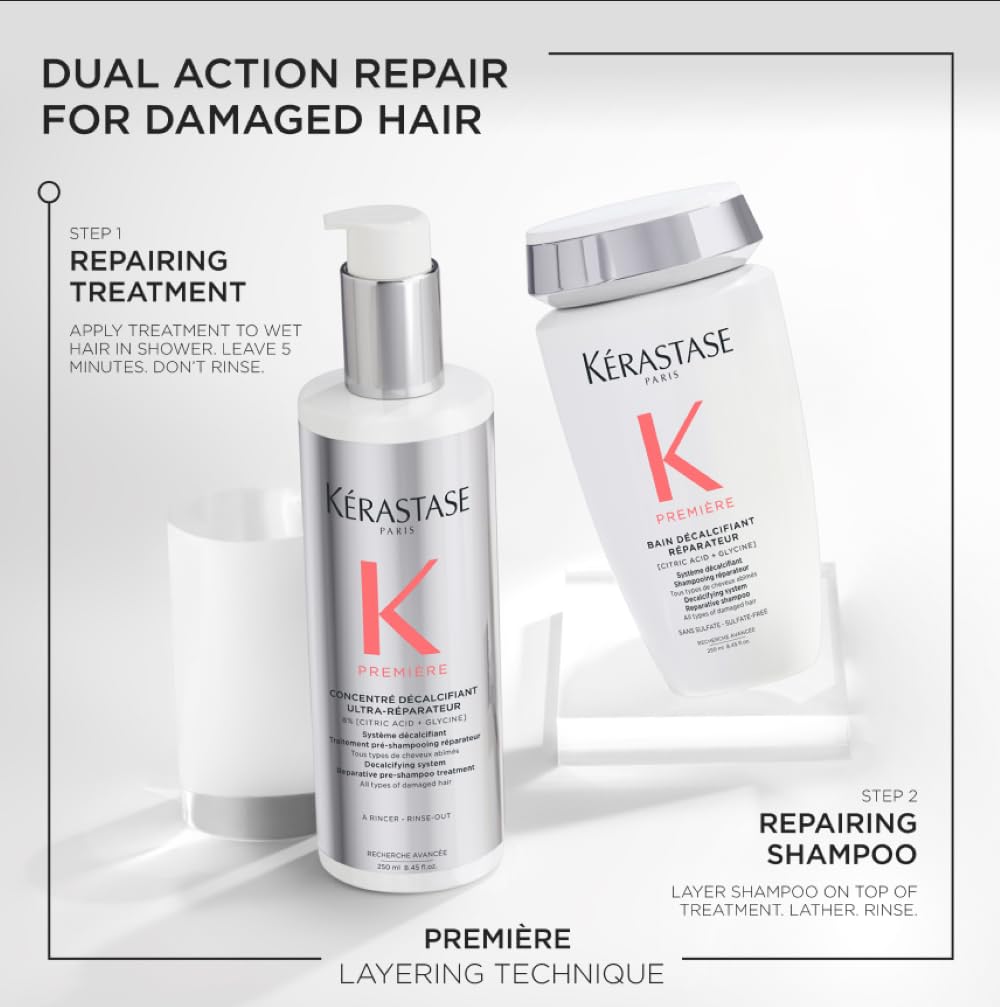 Kérastase | Première Sulfate Free Decalcifying Shampoo for Damaged Hair