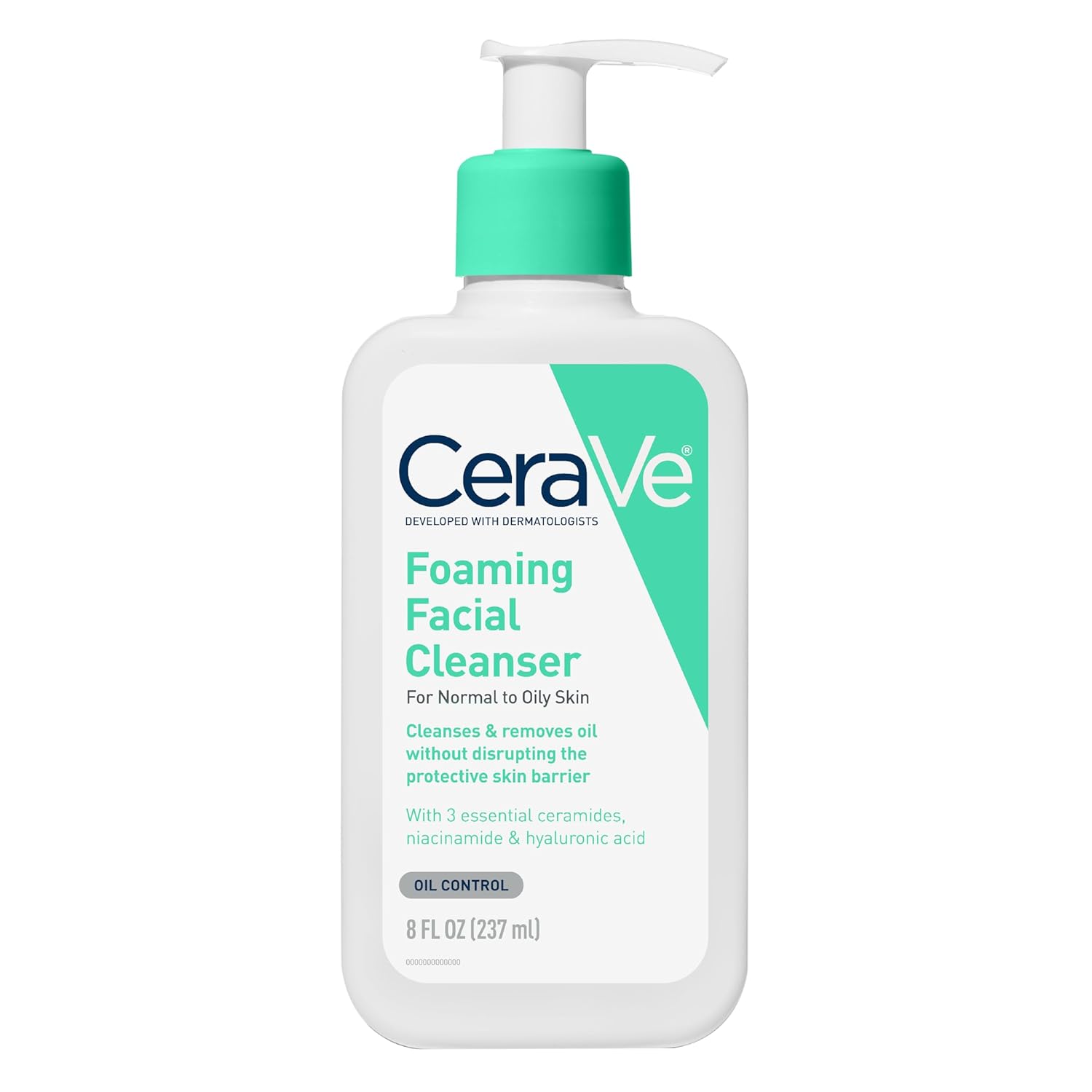 CeraVe Foaming Facial Cleanser for Oily Skin