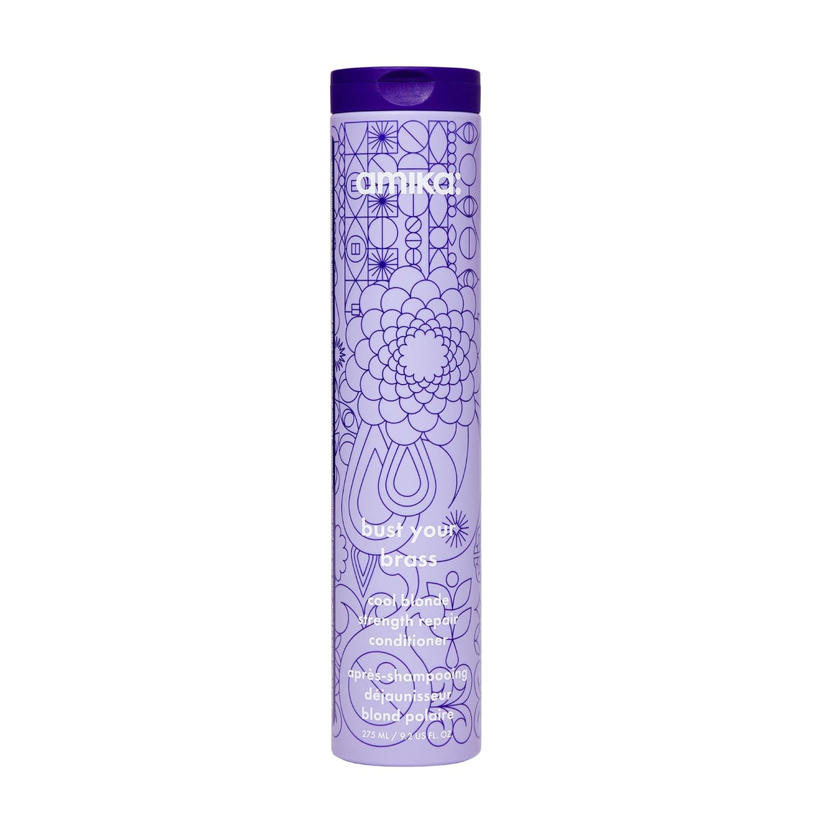 Amika | Purple Toning Shampoo & Conditioner Duo for Blonde, Silver & Gray Hair — 67.6 fl oz Total