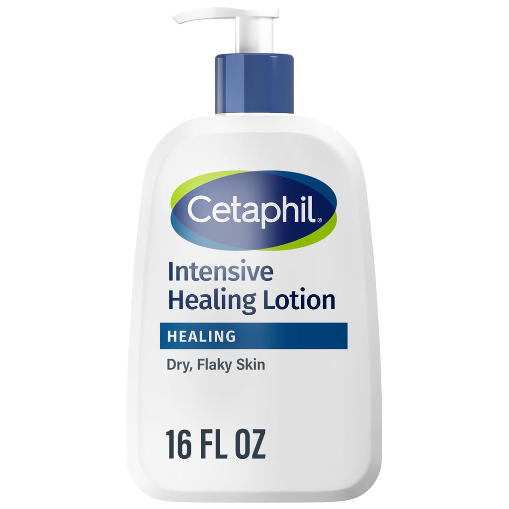 Cetaphil Intensive Healing Lotion bottle on a white background