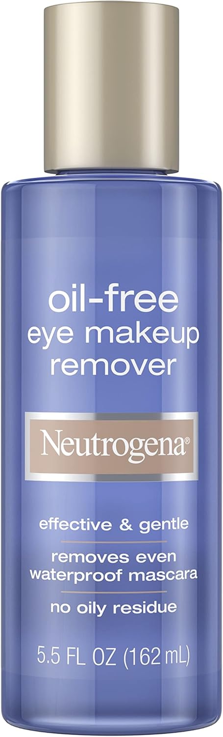 Neutrogena Gentle Oil-Free Eye Makeup Remover for Sensitive Eyes (5.5 oz)