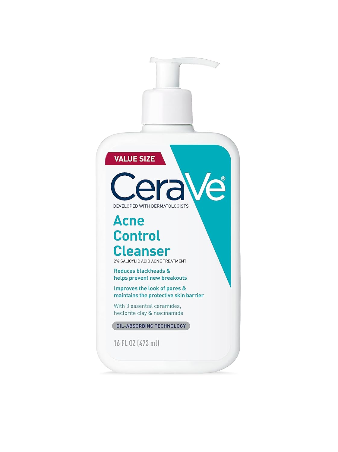 CeraVe Acne Treatment Face Wash