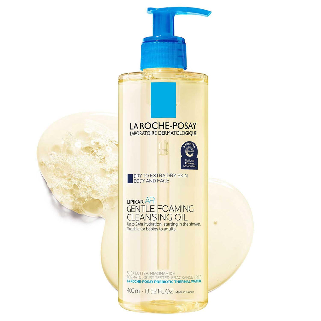 Lipikar AP+ Gentle Foaming Cleansing Oil by La Roche-Posay — 13.52 fl oz