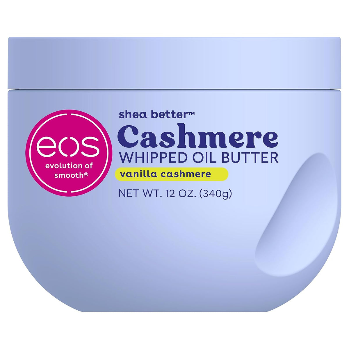 eos | Vanilla Cashmere Whipped Oil Body Butter Shea Butter — 12 fl oz