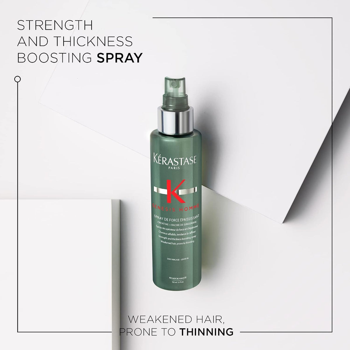 Kérastase | Genesis Homme Thickening Hair Spray for Men — 150 ml (5 fl oz)