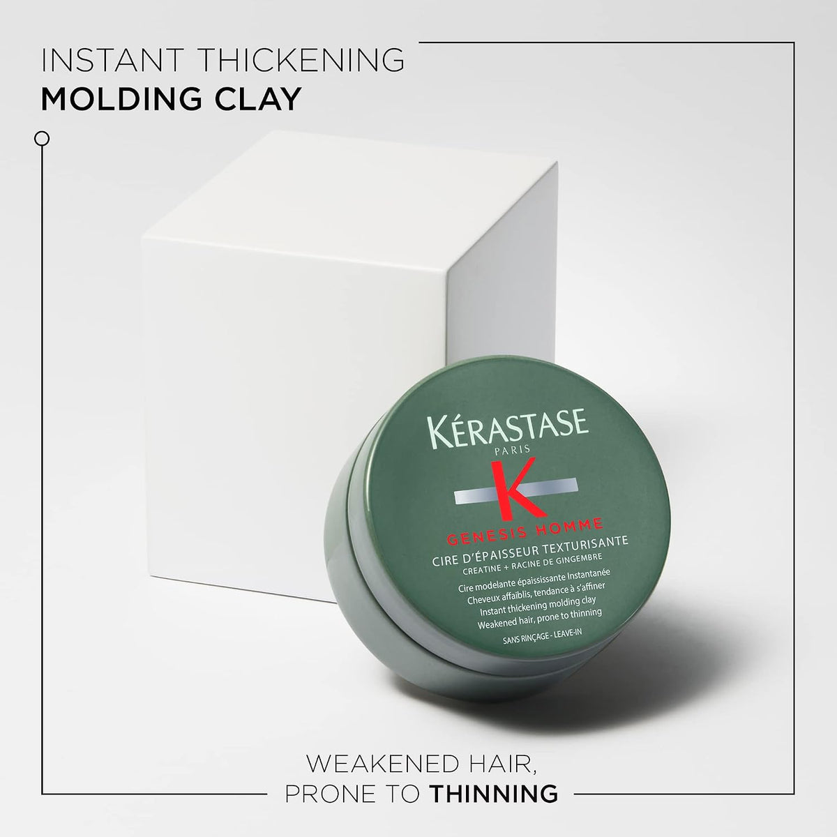 Kérastase | Genesis Homme Texturizing Wax Pomade — 75 ml