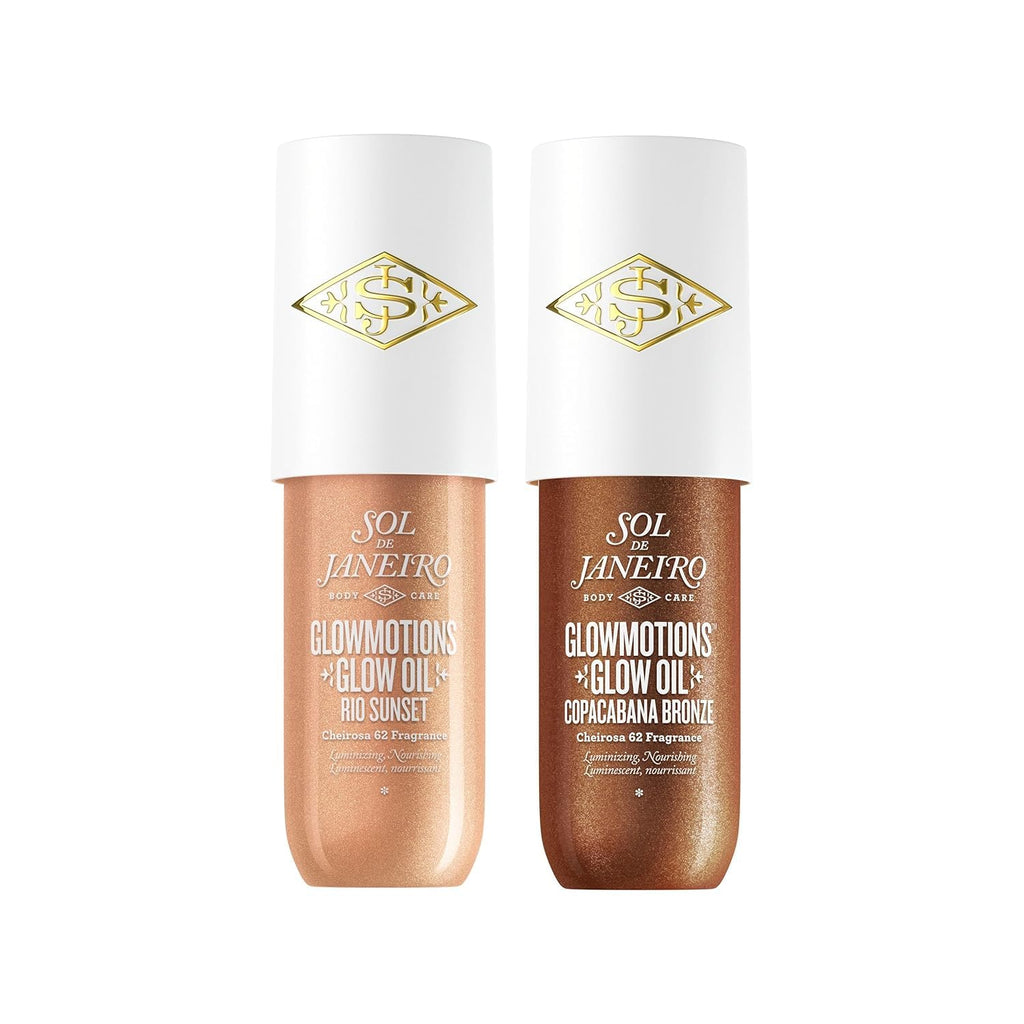 Sol de Janeiro | Copacabana Bronze & Rio Sunset Shimmer Glow Body Oil Duo Cheirosa 62 — 5.03 fl oz Total