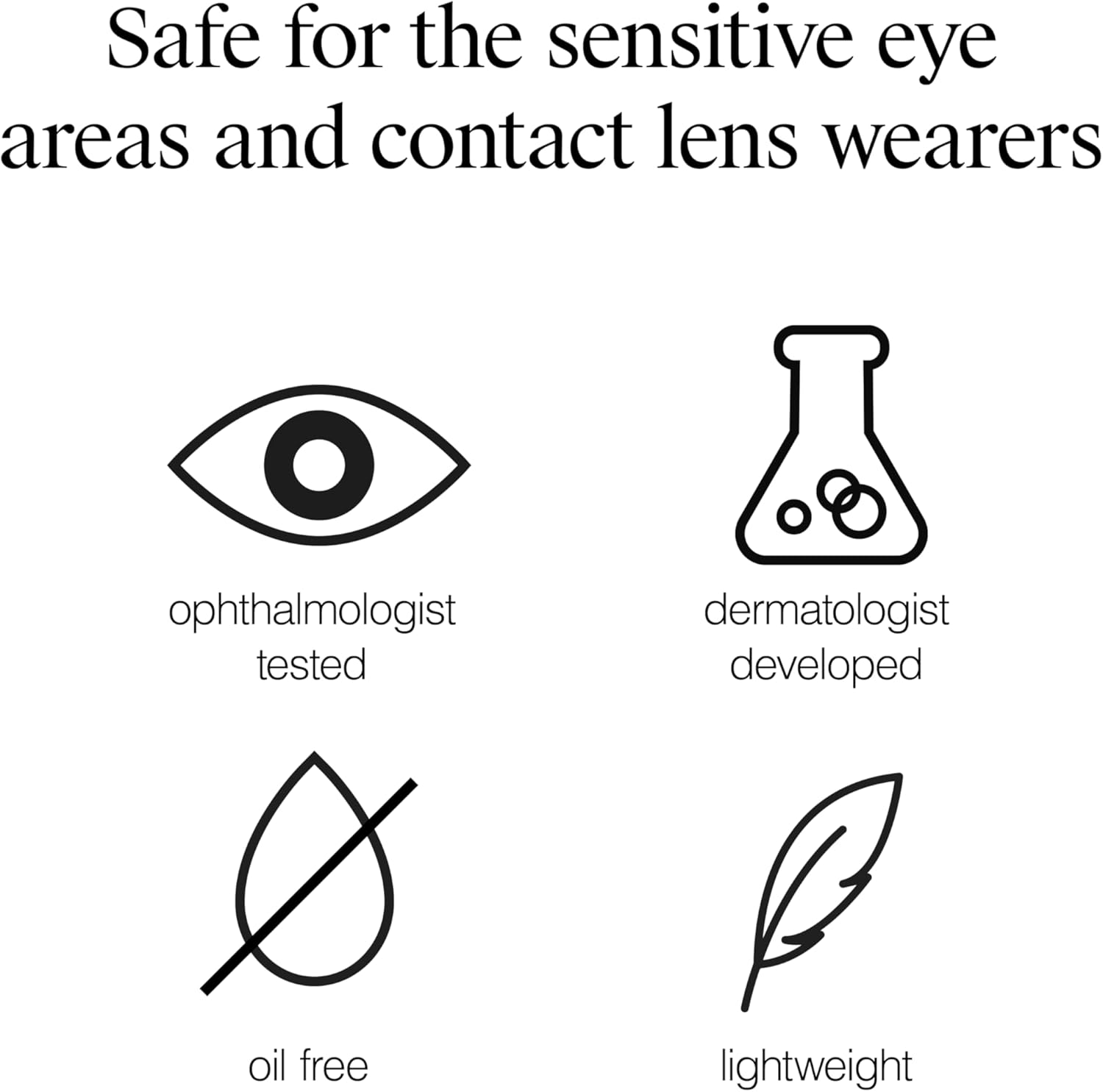 Neutrogena Gentle Oil-Free Eye Makeup Remover for Sensitive Eyes (5.5 oz)