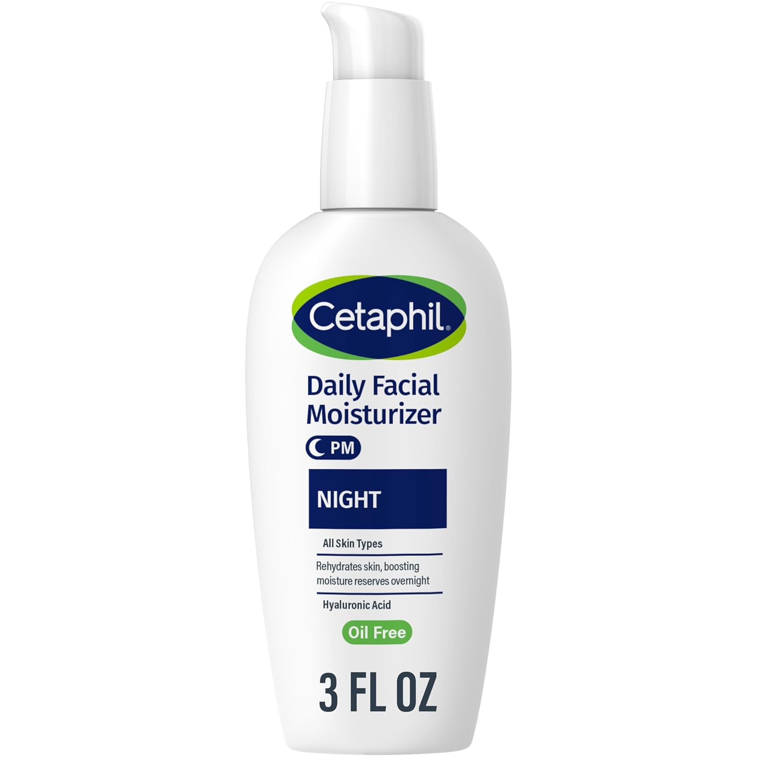 Cetaphil Daily Facial Moisturizer bottle on a white background