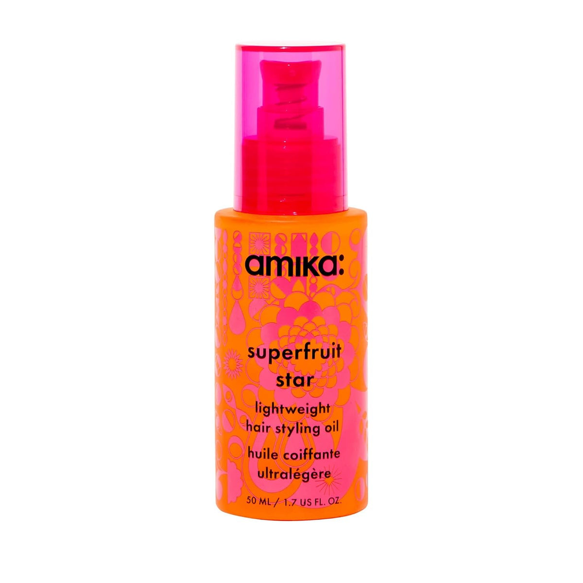 Amika | Strengthening & Smoothing Hair Oil Amber Vanilla — 50 ml (1.7 fl oz)
