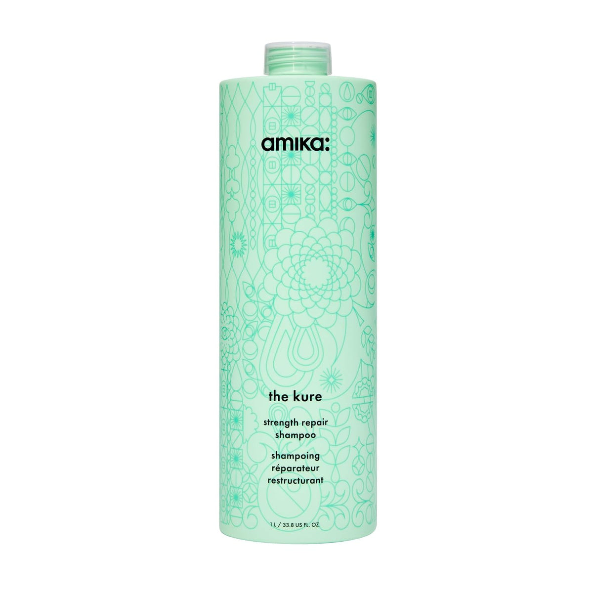 Amika | Bond Strengthening Shampoo for Damaged Hair Amber