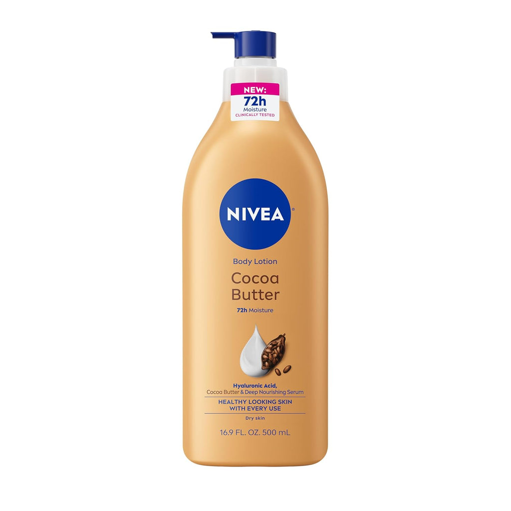 NIVEA Shea Nourish Body Lotion with Hyaluronic Acid