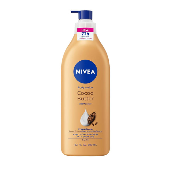 NIVEA Shea Nourish Body Lotion with Hyaluronic Acid
