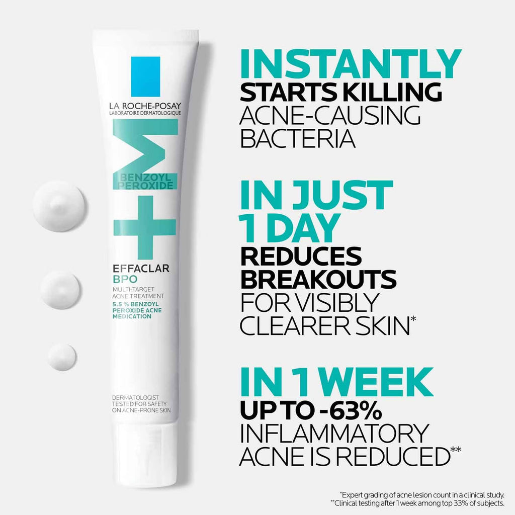 Effaclar BPO Multi-Target Acne Treatment by La Roche-Posay — 40ml (1.35 fl oz)