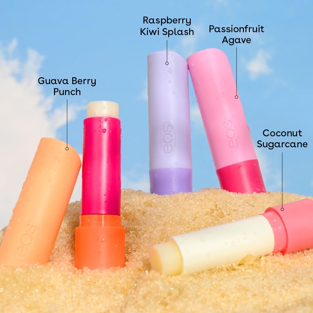 eos | Tropical Lip Balm Sticks — 4 Pack