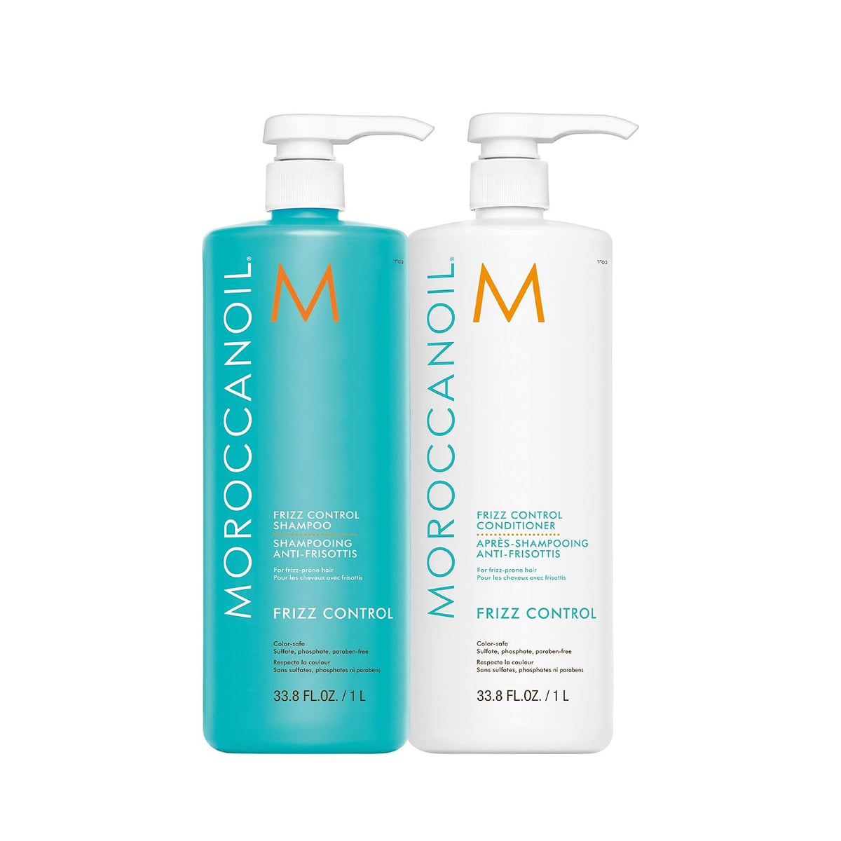 Moroccanoil | Frizz Control Shampoo & Conditioner Bundle — 33.8 fl oz Each
